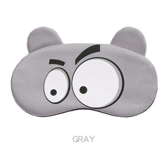 Cotton Cartoon Face Sleep Eye Mask Cute Funny Lovely Eye Cover Sleeping Mask Travel Rest Eye Band Kids Eye shade Patch Blindfold